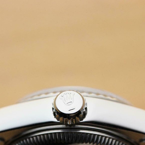 Rolex 18K Factory Diamond Dial Ladies Watch - Picture 8 of 8